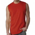 6.1 oz. 100% Pre-Shrunk Jersey Knit Cotton Sleeveless Tee