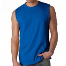 6.1 oz. 100% Pre-Shrunk Jersey Knit Cotton Sleeveless Tee