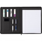 Vienna Heathered Zippered Padfolio